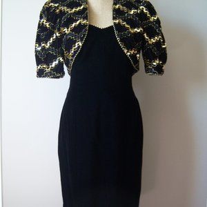 Vintage Velvet 3 pieces outfit from 1980.